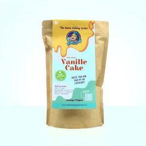 Vanille cakemix van Bake My Day Groningen, perfect voor het bakken van taarten thuis.