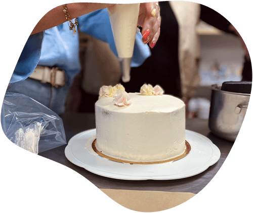Workshops, events en maatwerk gebak voor bedrijven en horeca bij Bake My Day Groningen.