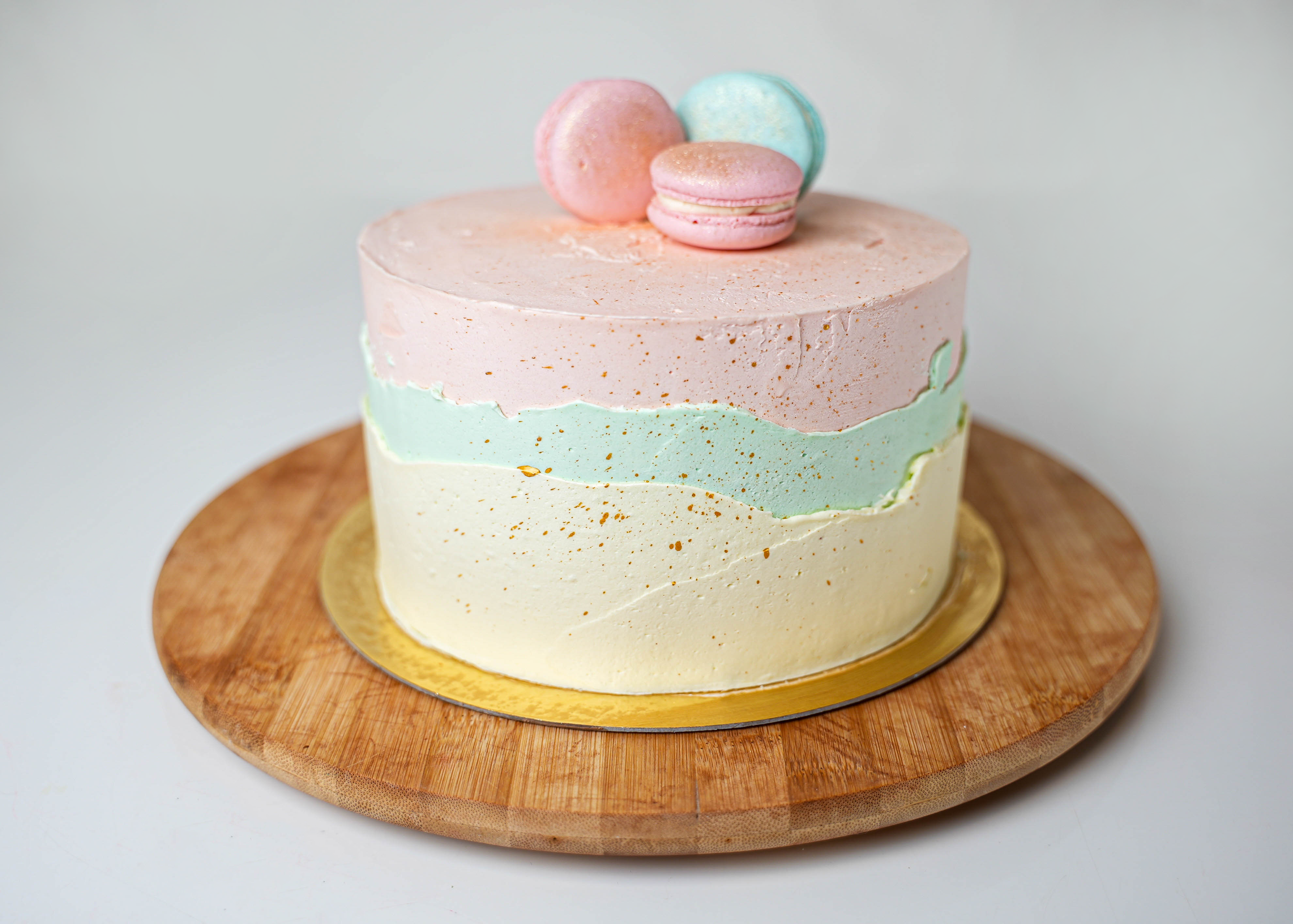 Buttercream Galaxy Cake Tutorial - Baran Bakery
